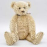 Steiff teddy bear, c1915/20, black button eyes, jointed limbs