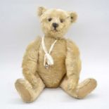 Steiff teddy bear, c1915/20, black button eyes, jointed limbs