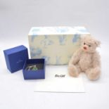 Steiff Germany teddy bear, EAN 681943 'Christmas Bear', boxed with certificate and Swarovski glass C