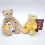 Two Charlie Bears teddy bears 'Dinky' and 'Pawson'