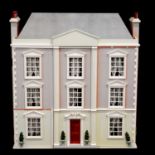 Modern Dolls House, in the form of a Georgian townhouse