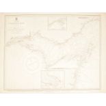 Nineteen marine charts, including Prince Edward Island, etc