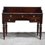 Victorian mahogany washstand,