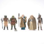 Four Star Wars figures by Palitoy / Kenner