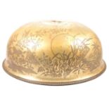 Large meat dome by Mappin & Webb, horse brasses, etc