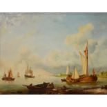 Aubrey Ward after Hermanus Koekkoek, Vessels off the Flemish coast