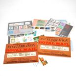A collection of GB decimal and pre-decimal stamps, part sheets, presentation sets.