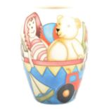 Sian Leeper for Moorcroft Pottery, a Rag Doll Anna vase.