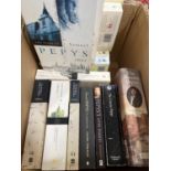 Seven boxes of assorted biographical books, The Diary of Samuel Pepys