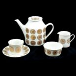 1960s Porsgrund porcelain coffee set