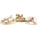 Three limited edition Lilliput Lane models