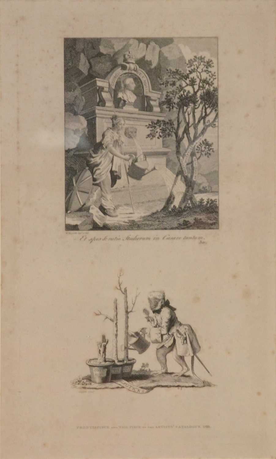 Four 18th and 19th century engravings - Image 4 of 4