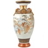 Japanese kutani vase,
