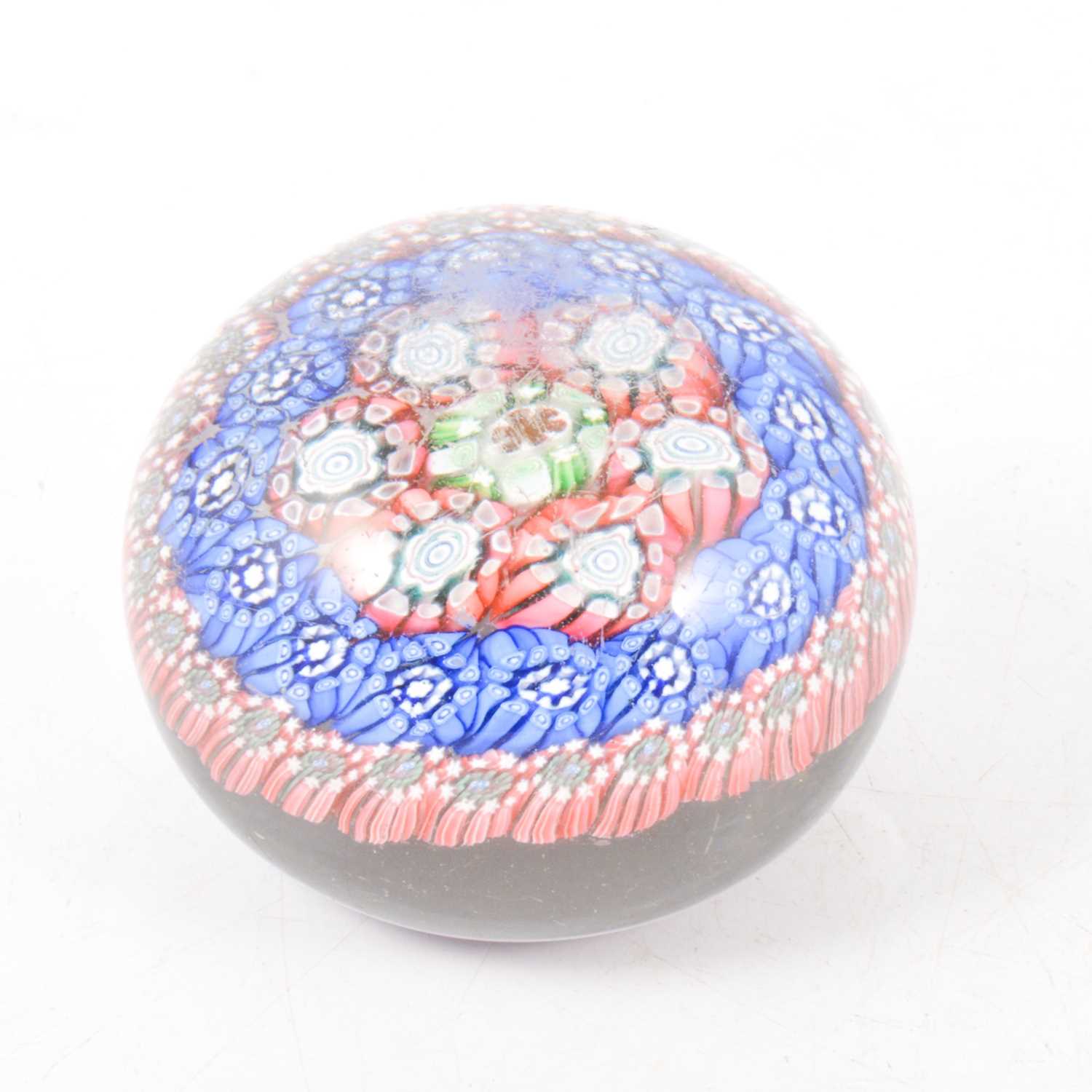 Clichy glass paperweight,