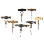 Seven corkscrews,