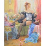 Konstantin Razumov, Boudoir interior,