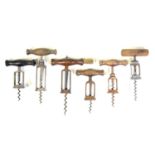 Chinnock type corkscrew and five others,
