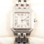 Cartier - a Panthere 1300 Quartz wristwatch.