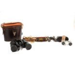 Binoculars and opera glasses,