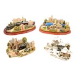 Four Lilliput Lane models,