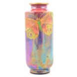 Walter Slater for Shelley, a butterfly lustre vase,