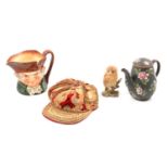 Bo of assorted ceramics and decorative ware
