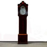 Mahogany longcase clock, Barry, Bolton,