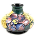 Moorcroft Pottery, a 'Clematis' design vase, circa 1950