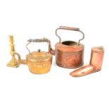 Quantity of copper and brass,