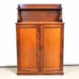 Early Victorian mahogany chiffonier,