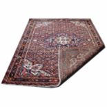 Persian rug and modern rug,