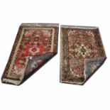 Two Hamadan mats,