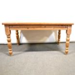 Pine kitchen table,