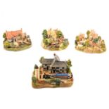 Four Lilliput Lane models