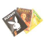 Quantity of Playboy magazines, 1960s-1990s