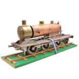 3½ inch gauge live steam locomotive 'Mona', part built