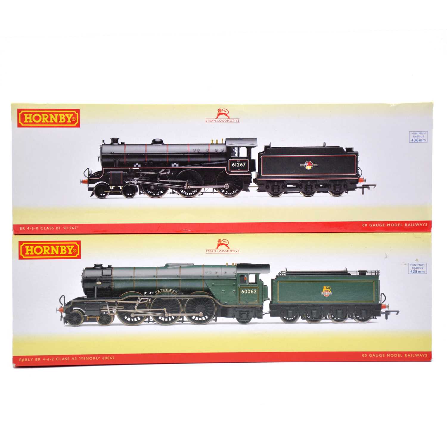 Two Hornby OO gauge locomotives, R3312 and R3114A, both boxed