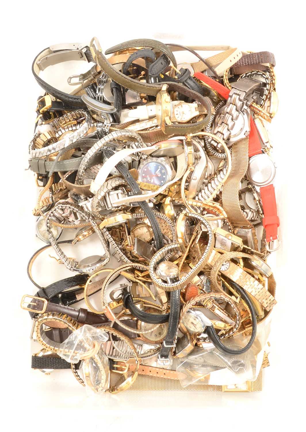 Eighty-one vintage lady's wristwatches.