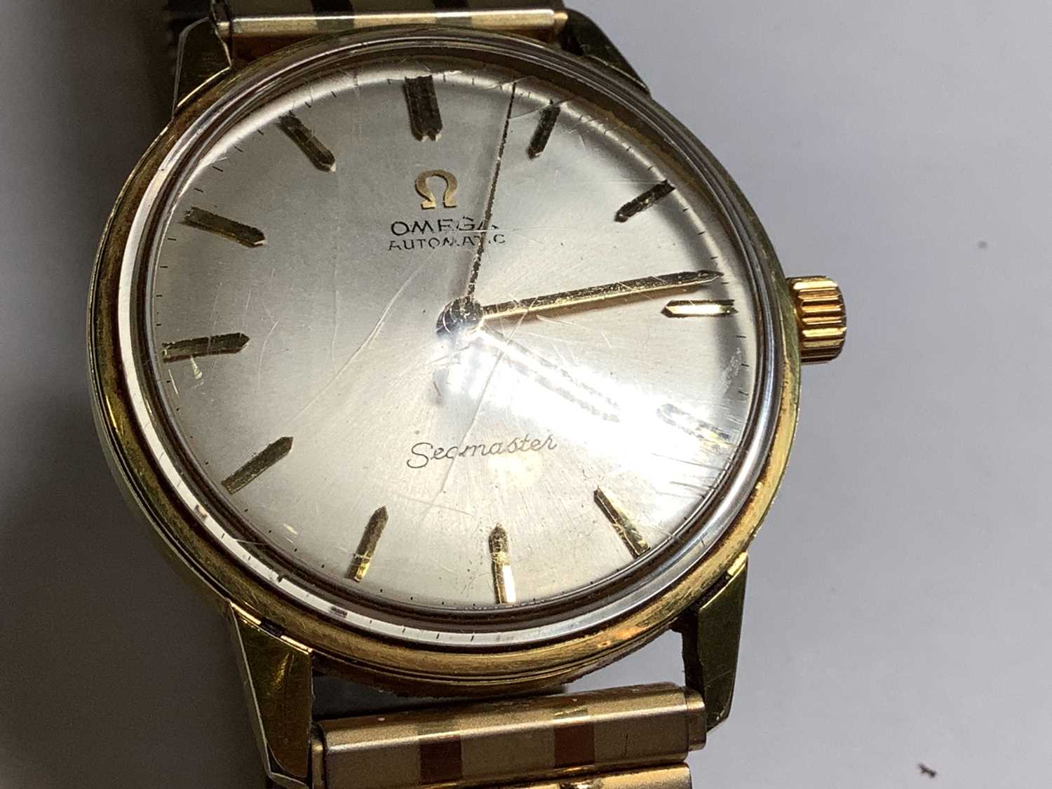 Omega - a gentleman's Seamaster gold-plated automatic wristwatch. - Image 6 of 10