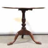 George III mahogany table,