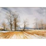 Colin Vokes, Winter Elms, and two other landscapes.