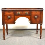 George IV mahogany dressing table,