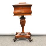 William IV rosewood teapoy,