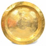 Large Indian brass table top,