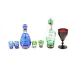 Quantity of glassware,