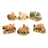 Collection of six Lilliput Lane models,