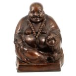 Eastern bronze model, Buddha seated,