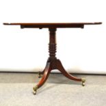 Victorian mahogany table,