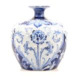 William Moorcroft, a Florian Ware vase for James Macintrye & Co.