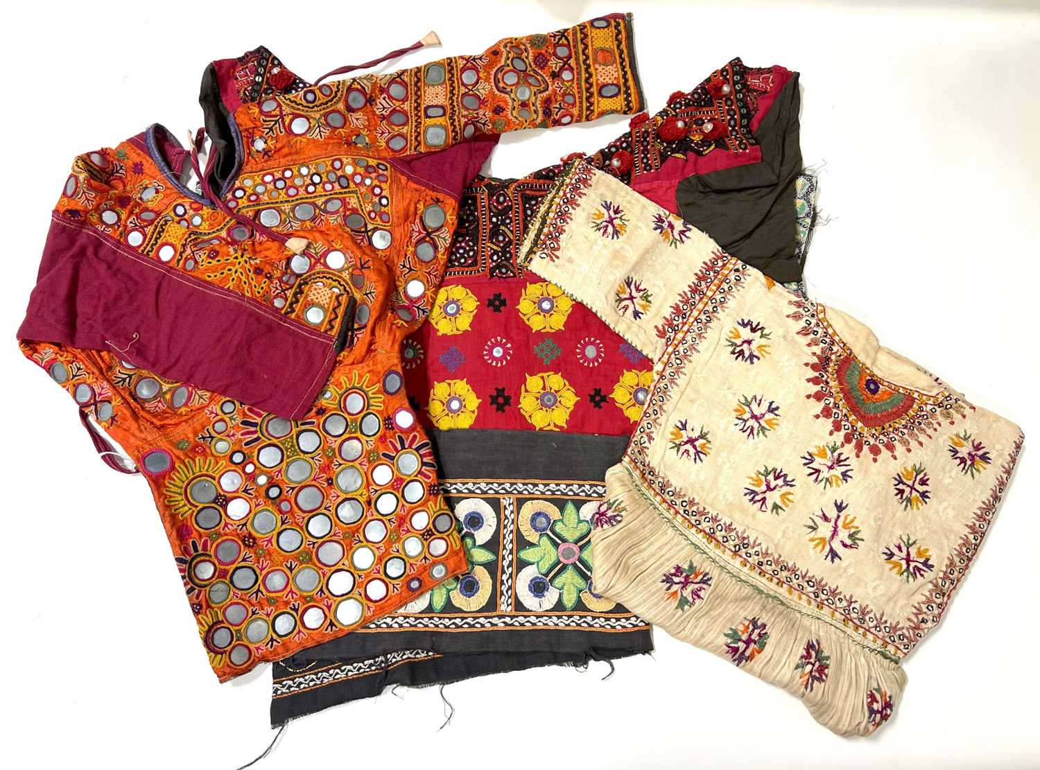 Quantity of textiles and clothing from the Gujarat and Sindh regions